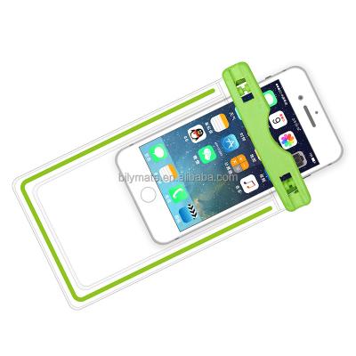 China For Swimming Clear Water Proof PVC Bag Waterproof Cell Phone Bag Hot Selling Phone Pouch for sale