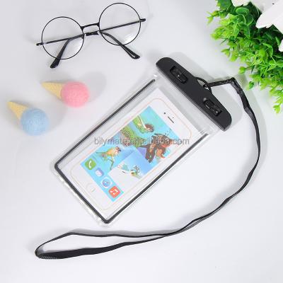 China Fashionable Universal Mobile Phone Bag Pouch Cover Mobile Phone Waterproof Water Make Dry Bag For Smart Phone Resistant for sale