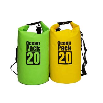 China OEM Fashionable Custom Wholesale Lightweight Ocean Package Floating Boating, Fishing 500D PVC Waterproof Swimming Dry Bag for sale