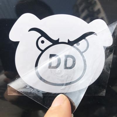 China Custom UV Proof Vinyl Car Window Transfer Decal Stickers For Decor MTS-008 for sale