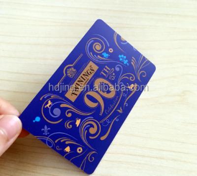 China Advertising Number PVC Card Making Embossed Plastic Embossing Magnetic Card (HP-090) for sale