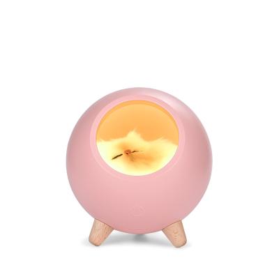 China Modern USB Charging Small Cat Toy Led Night Light Companion Night Light for sale