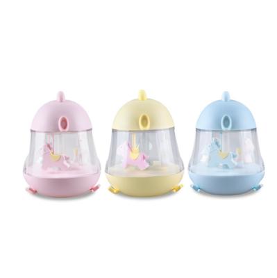 China Lovely Modern Rotating Music Desk Lamp Led Night Light For Kids for sale