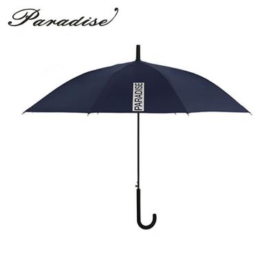 China Paradise Business Traditional High Quality Straight Umbrella Windproof 27 Inch Men Custom Large Umbrella for sale