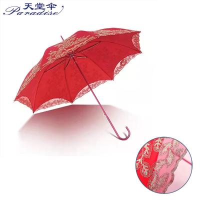 China Fashion traditional wholesale promotion Paradise gift portable bridal advertising umbrella for sale for sale