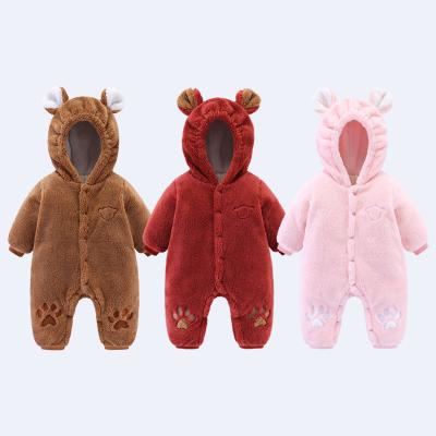 China Winter Straight Clothes Cotton Baby Ha Newborn Clothes Climbing Clothes for sale