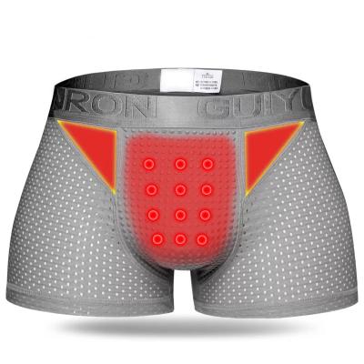 China Antibacterial Healthy Fiber Material Anion Cooling Magnetic Underwear For Men for sale