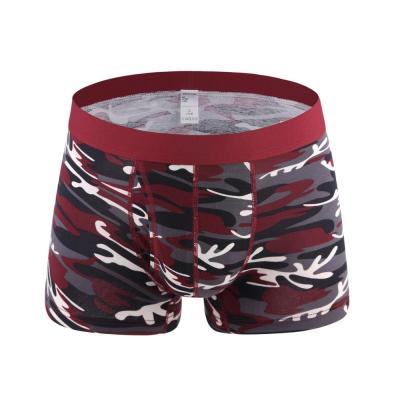 China Antibacterial Wholesale Camouflage Man Underpants Men Boxer Briefs Seamless Underwear for sale