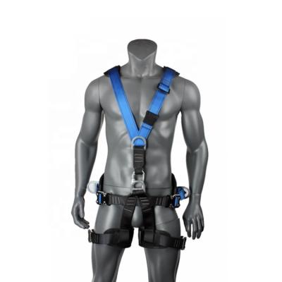 China High Tenacity Polyester OEM Full Body Fall Protection Safety Harness , Climbing Harness for sale