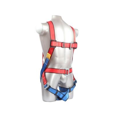 China High Tenacity Polyester Customized 4 Point Adjusting Full Body Climbing Harness Seat Belt for sale