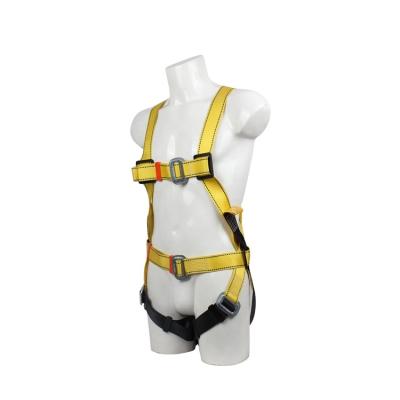 China Comfortable High Tenacity Polyester Mens Climbing Parts Full Body Safety Harness CE Certificate for sale