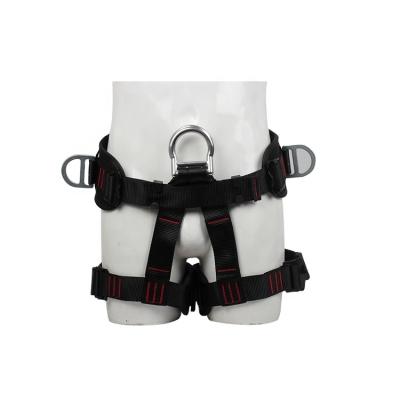 China High quality high tenacity polyester climbing half body outdoor safety harness for sale for sale