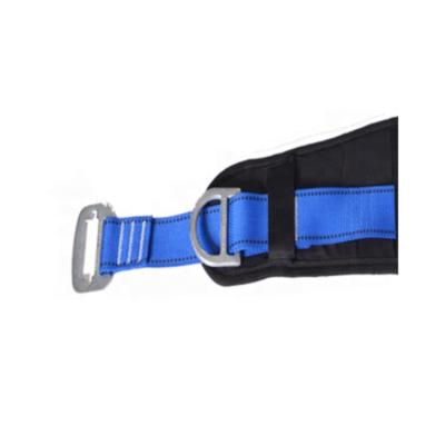 China High Tenacity Polyester Alloy Steel D Ring Work Positioning Waist Safety Belt For Construction for sale