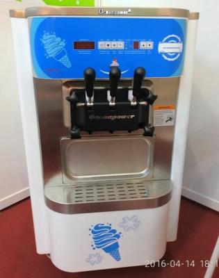 China 30L per hour.Oceanpower 3 flavors table top soft Ice Cream Machine machine OP130 for sale