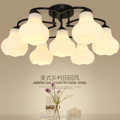 China Art Unique Wholesale Glass Modern Chandelier Lighting Indoor Decor Pendant Lamp for sale