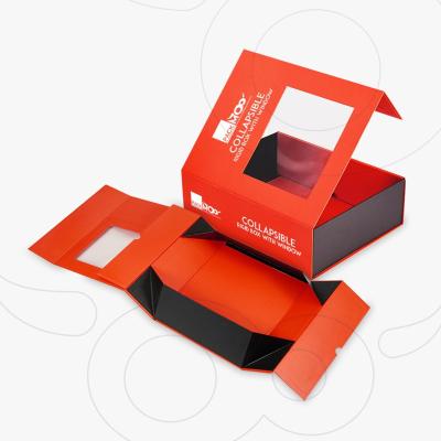 China Handmade Customized Electronic Folding Cosmetic Consumer Apparel Fashion Accessories Cardboard Hardboard Packaging Box for sale