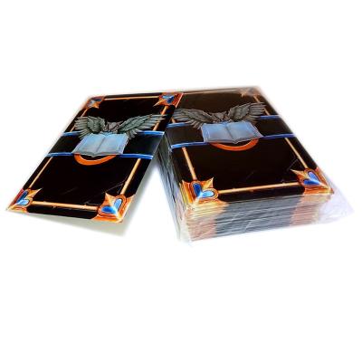 China Manos de cartas de juego laminadas de PP Protector Manos de cartas de Yugioh personalizadas con tapa en venta