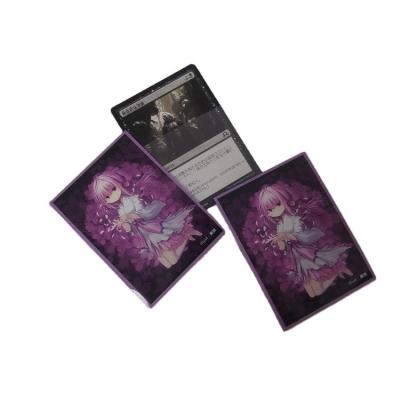 China Custom Holographic Card Sleeves voor Yugioh Trading Bescherm uw waardevolle kaarten Te koop