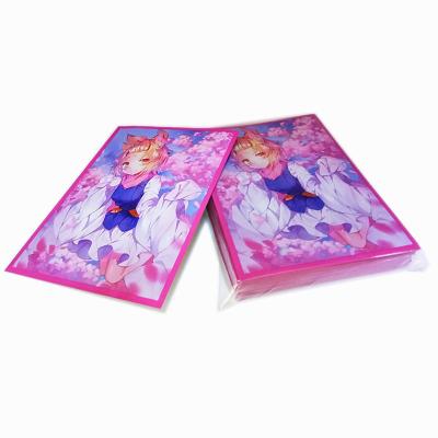 China Protectores de tarjetas de juegos de colores mate multi PP Manos protectoras de tarjetas de visita en venta