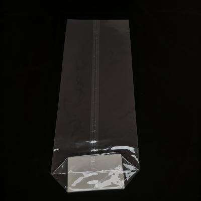 China Poly Opp Cross Block Square Bottom Plastic Bags Resealable Food Packaging Bags for sale