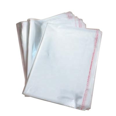 Cina Comodo OPP Poly Bag Transparente Opp Plastic Bag Con Nastro Adesivo in vendita