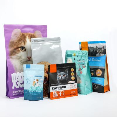 China Mylar Stand Up Zipper Bag Smell Proof Pet Food Storage Resealable Stand Up Pouches for sale