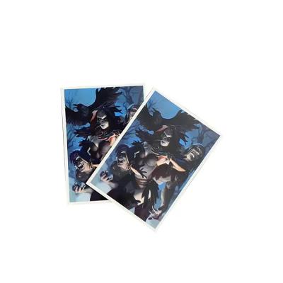 China Game Card Sleeves Custom Trading Print Logo Clear Plastic Yugioh Matte Thick Game Card Storage for sale