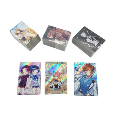 China Customized Holographic Cards Shiny Trading Cards Game Cards All Round Card Protection for sale