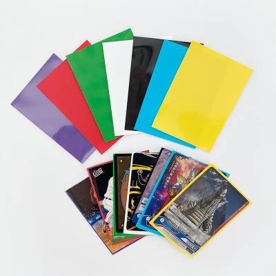 Chine Personnalisé parfait archivalpro Hard Baseball plastique Ygo Mtg Jeu multi couleurs Manches de cartes à vendre