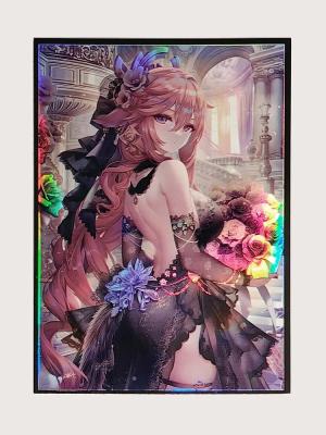 中国 カスタム標準サイズ印刷 67 X 92mm ホロホログラフィック MTG TCGボードゲーム アートカード袖 販売のため