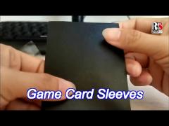 pp game card sleeves custom trading card protectors for gift craft industry