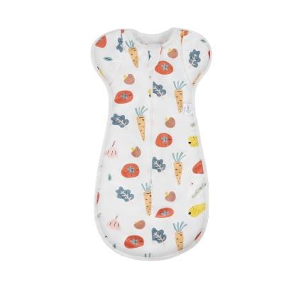 China 100% Breathable High Quality Summer Cotton Muslin Baby Sleeping Bag for sale