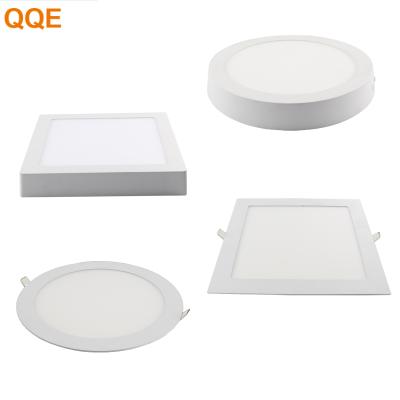 China Residential Surface Mounted Round Shape LED Panel Light 6 Watt luz llevada del panel for sale