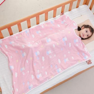 China 100% Cotton Muslin Blankets Sleep Quilt Blanket Bedding Sheet Baby Quilt Blanket Blanket Sleep Bag Soft 100% Cotton for sale