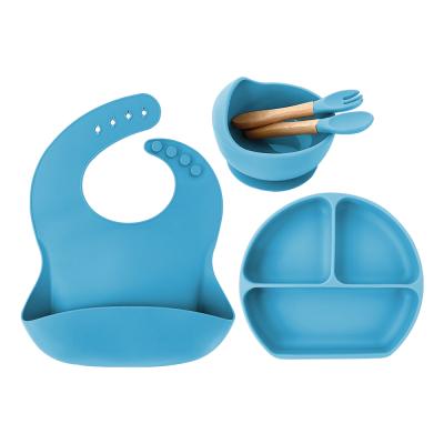 China Unique C'dear LFGP Sustainable Wholesale Feeding Suppliers Certified Silicone Waterproof Easy Clean Baby Feeding Bibs for sale