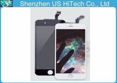 China Pantalla LCD más de Iphone 6 de la asamblea del digitizador de la pantalla táctil blanca y negra en venta