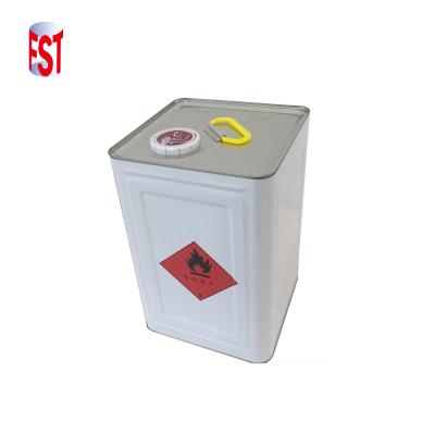 China 18liter semi automatic square food metal food container tin can production line for sale