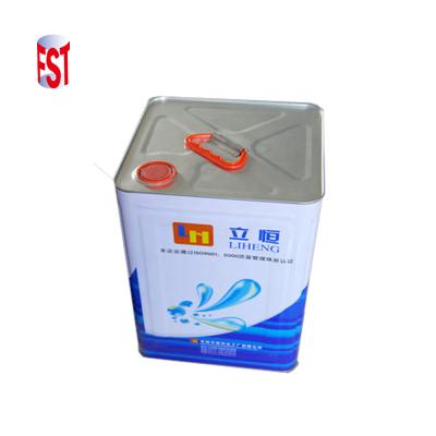 China 18Liter Square Automatic Chemical Tin Can Sealing Machines Manufacturer for sale