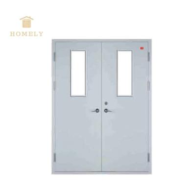 China 2021 Modern Hot Sale Fireproof Galvanized Iron Steel Door For Projects for sale