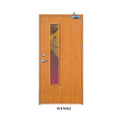 China 2022 Latest Fire Protection Room Wooden Door Designs Interior Fire Proof Doors Wooden Bedroom Door Poland for sale