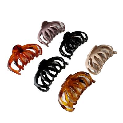 China Plastic/Resin Hair Claw Claw Clips High Quality Hair Claw For Women Hair Accessories for sale