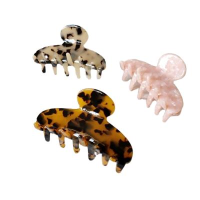 China Fashion Cellulose Acetate Hair Claw Assessories Hair Clip For Women for sale