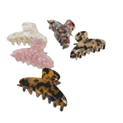 China Fashion Large Size Metal Acrylic Acetate Hair Claw Clip For Women Hair Accessories for sale