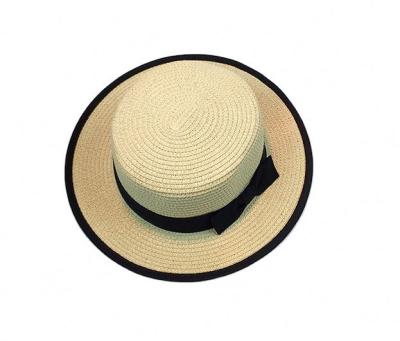 China Mat Grass Wholesale Summer Fashion Straw Beach Hats Straw Hats Luxury For Women for sale