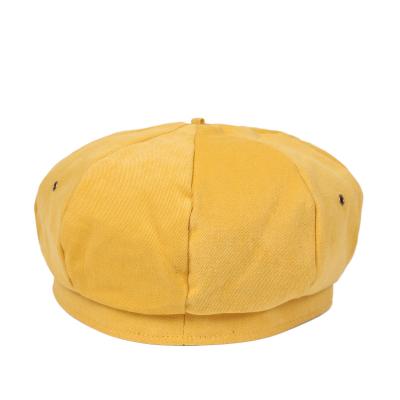 China Fashion Solid Color Female Beret Hats Beret Hat For Women for sale