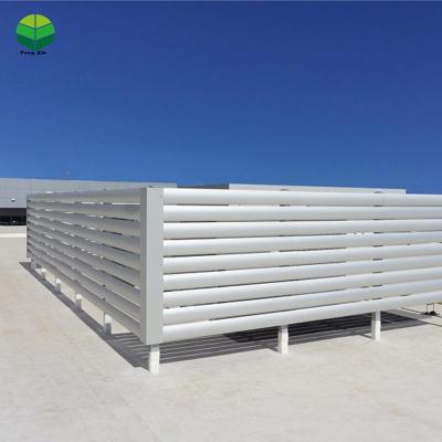 China Easily Assembled Handware Garden Houses Aluminum Post Driver Light Fence Post Canopy Barriers For Homes Aluminum for sale