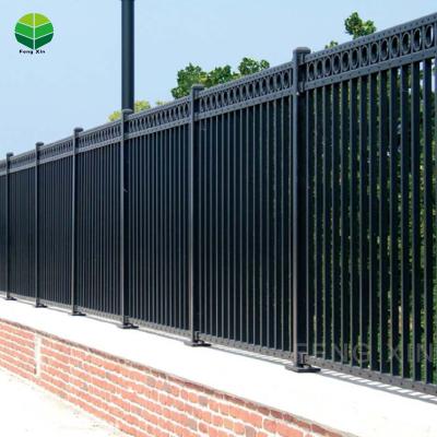 China Used New Design Aluminum Ornamental Picket Fence Cheap Wrought Iron Aluminum Fence Easily Assembled for sale