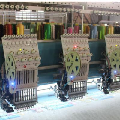 China single sequin and flat computerized 9 needles 6 heads embroidery machine 600x450mm (customize) for sale