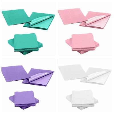 China Personal Care Different Color Bibs Disposable Dental Bib for sale