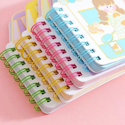 China Custom Atmosphere Spiral Binder Classmate Heeton FSC Indirect Tied Eco Friendly Rings Open Paper Cheap Price Designs Blank Notebook Gift Black Cover for sale